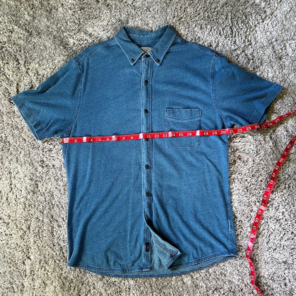 Faherty Short Sleeve shirt- Size L